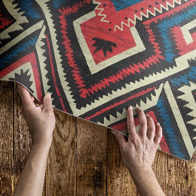 Covor interior din vinil Ozdobný vzor v indiánskom štýle vintage