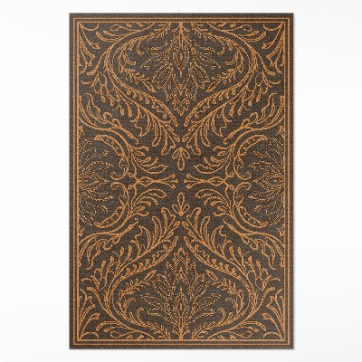 Covor interior din vinil Rastlinné lineárne ornamenty secesia vintage