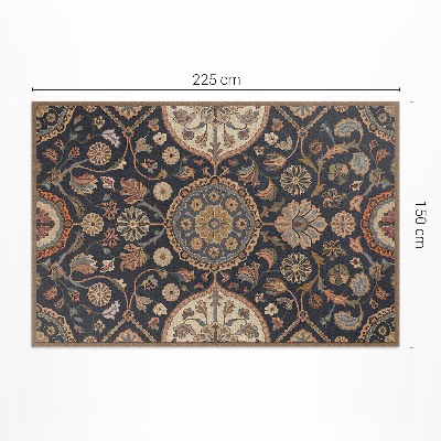 Covor interior din vinil Ornament rastlinný dekoratívny vzor vintage