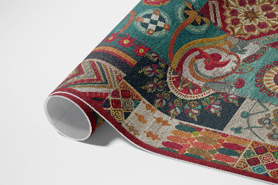 Covor de vinil Farebný vzor patchwork v štýle perzskom