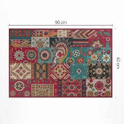 Covor de vinil Farebný vzor patchwork v štýle perzskom