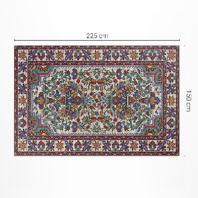 Covor de vinil acasă Bohatý vzor v štýle tureckom
