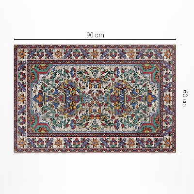 Covor de vinil acasă Bohatý vzor v štýle tureckom