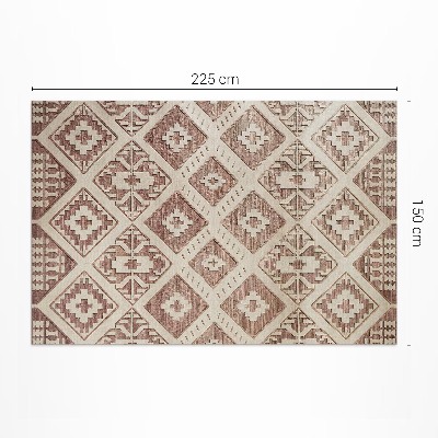 Covor de vinil Geometrické kompozície v aztéckom štýle