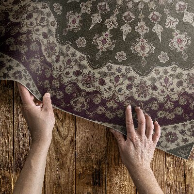 Covor interior din vinil Aztécke mandaly v štýle vintage