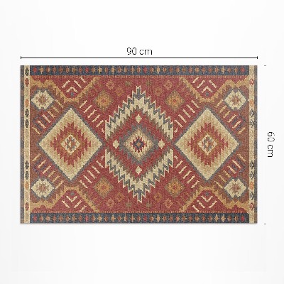 Covor de vinil Harmónia aztéckych geometrických tvarov