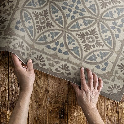 Covor interior din vinil Boho kompozícia geometrická