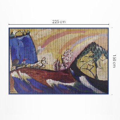 Covor de vinil Troica abstractă de Wassily Kandinsky