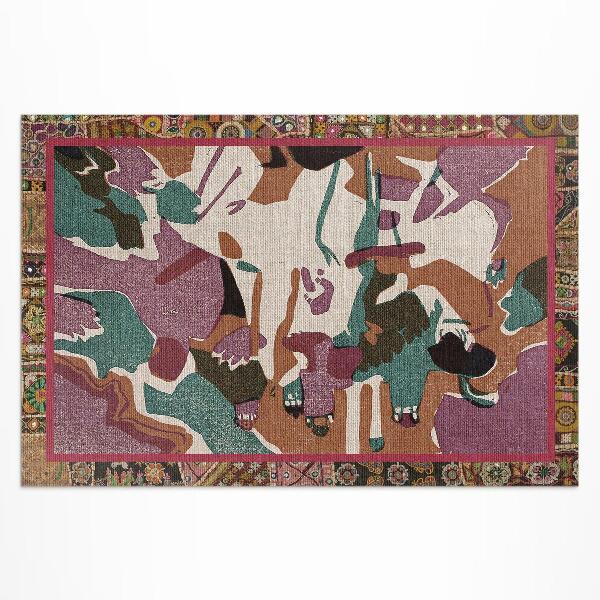 Covor de vinil acasă Abstract Tones De Wassily Kandinsky
