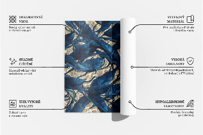 Covor interior din vinil Bej în imitație de țesătură cu linii boho