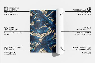 Covor interior din vinil Bej în imitație de țesătură cu linii boho