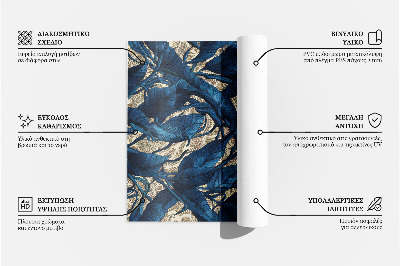 Covor de vinil Gri în imitație de țesătură cu linii boho