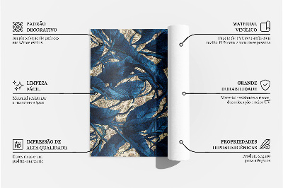 Covor de vinil Gri în imitație de țesătură cu linii boho
