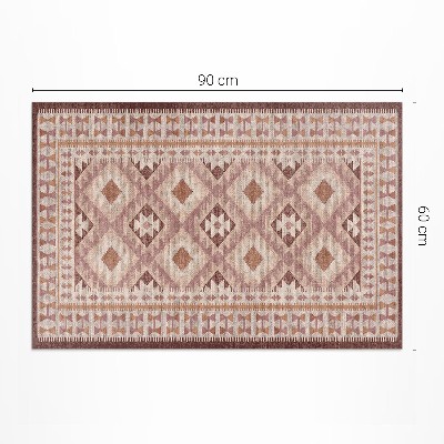 Covor de vinil Imitație textilă decorativă cu design vintage
