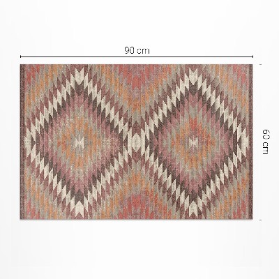 Covor de vinil acasă Țesătură de imitație decorativă cu model turcesc