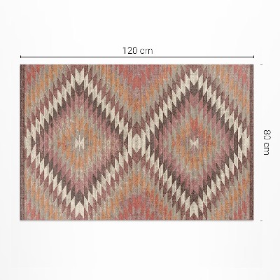 Covor de vinil acasă Țesătură de imitație decorativă cu model turcesc