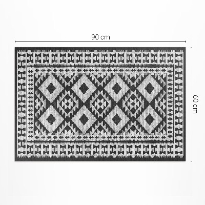 Covor de vinil acasă Imitație textilă cu model vintage retro