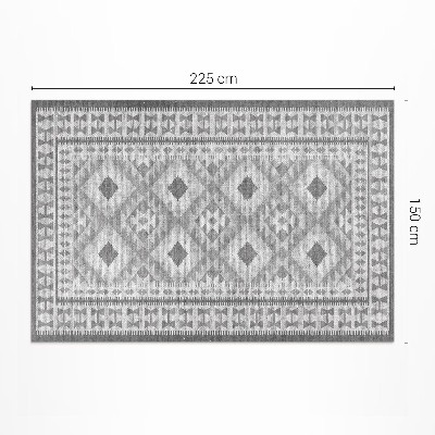 Covor interior din vinil Imitație textilă model decorativ clasic