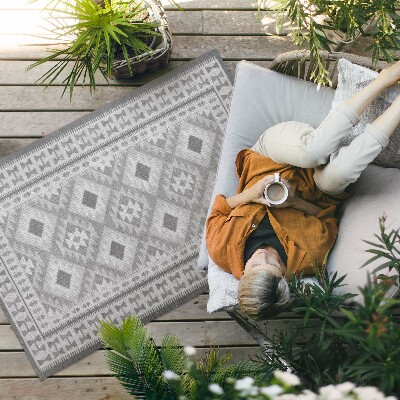 Covor interior din vinil Imitație textilă model decorativ clasic