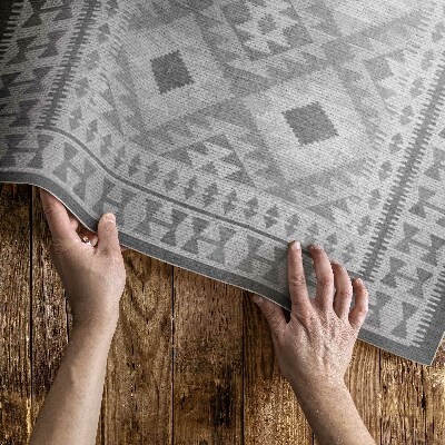 Covor interior din vinil Imitație textilă model decorativ clasic