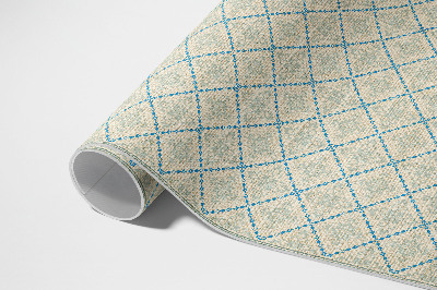 Covor de vinil Linii geometrice imitație textilă