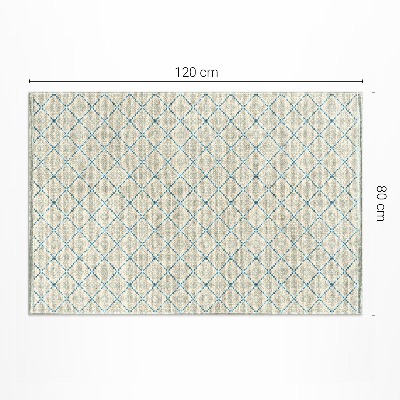 Covor de vinil Linii geometrice imitație textilă
