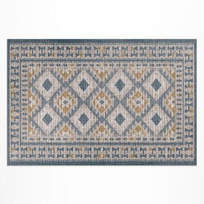 Covor interior din vinil Imitație textilă decorativă cu design retro
