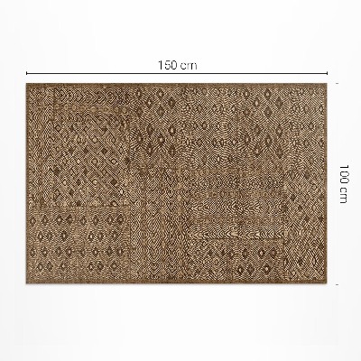 Covor de vinil Design tribal imitație țesătură