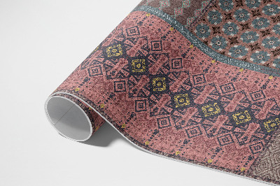 Covor interior din vinil Imitație model aztec textile cu model