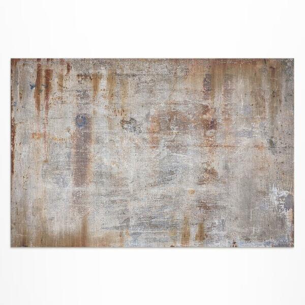 Covor interior din vinil Metal ruginit în stil industrial