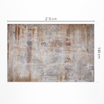 Covor interior din vinil Metal ruginit în stil industrial