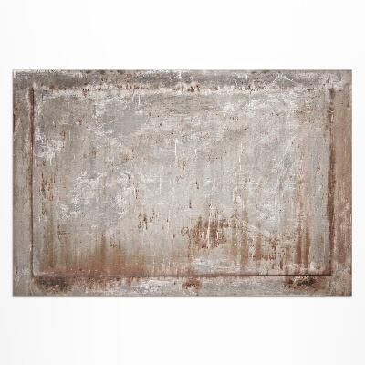 Covor de vinil Tablă ruginită stil industrial