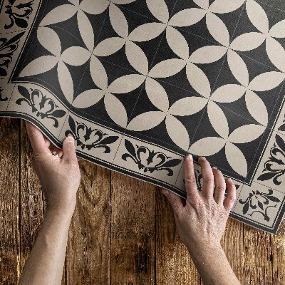 Covor interior din vinil Plăci spaniole mozaic elegant