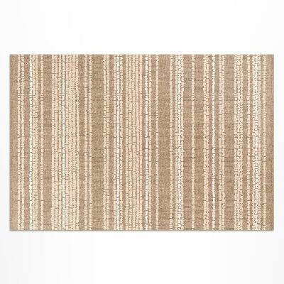 Covor de vinil acasă Tesatura bej stil boho vintage