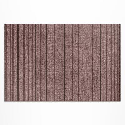 Covor de vinil Dungi maro stil boho vintage