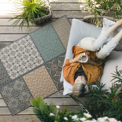 Covor interior din vinil Diverse texturi imitație textile