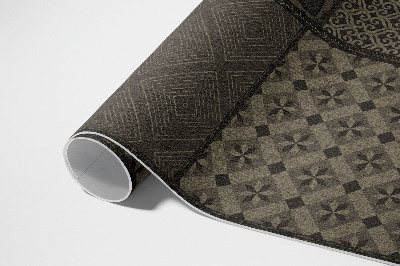 Covor de vinil Amestec de mai multe modele de imitații textile