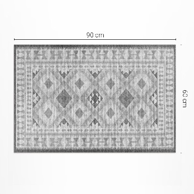 Covor de vinil acasă Țesătură imitație diamant gri