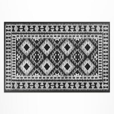 Covor de vinil Țesătură imitație diamant negru