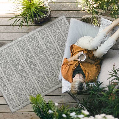 Covor interior din vinil Frumoasă imitație de țesătură cu pete decorative