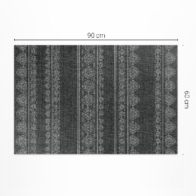 Covor de vinil Imitație de țesătură cu romburi orientale