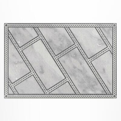 Covor interior din vinil Plăci decorative din marmură deschisă