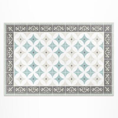 Covor de vinil Mozaic scandinav cu cercuri pastelate