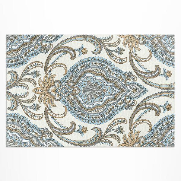 Covor interior din vinil Flori orientale motiv floral decorativ