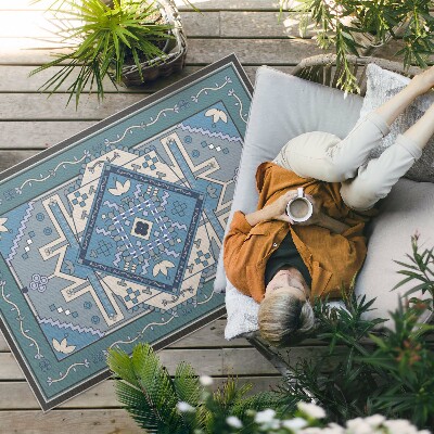 Covor de vinil acasă Model ornamental geometric arab