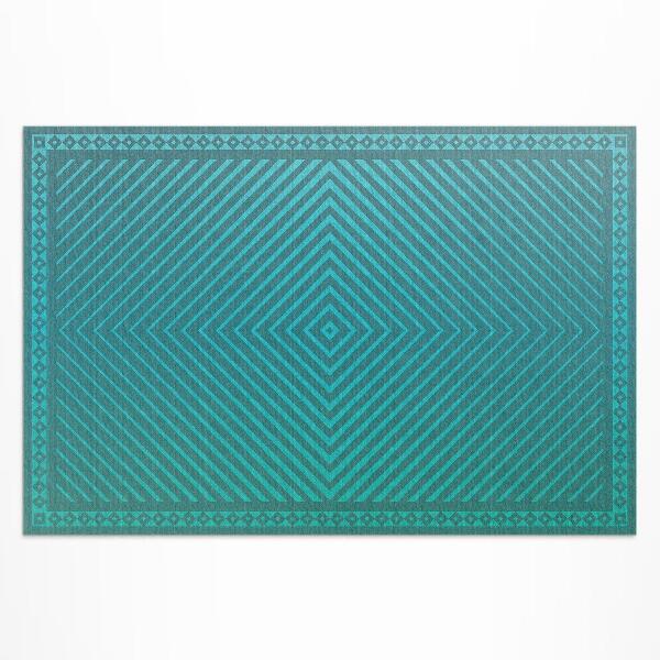 Covor interior din vinil Romburi geometrice linii moderne