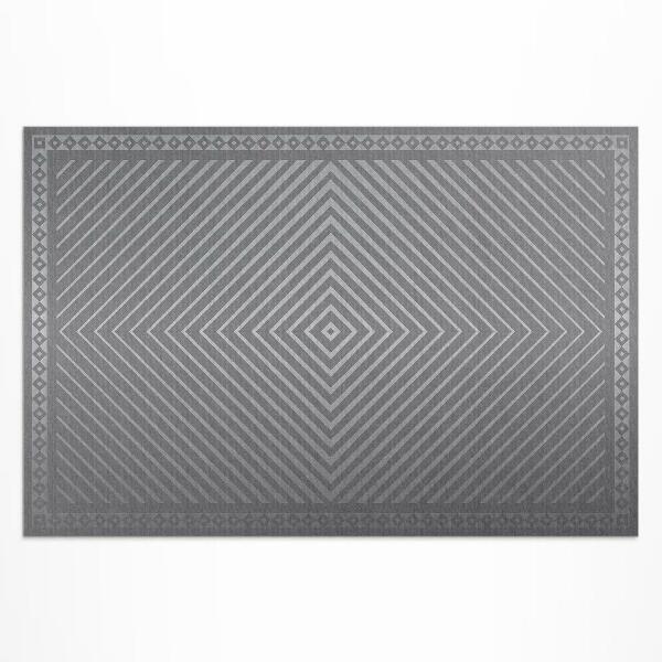 Covor de vinil Linii geometrice de design romboidal