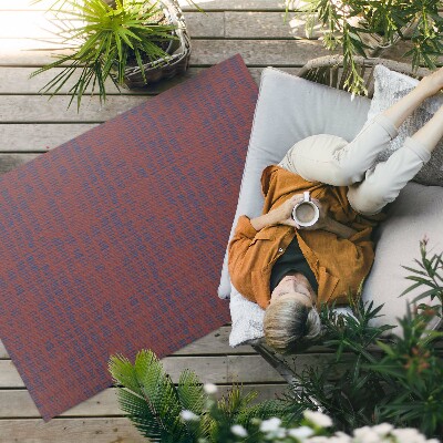 Covor de vinil Covor țesătură imitație țesătură boho