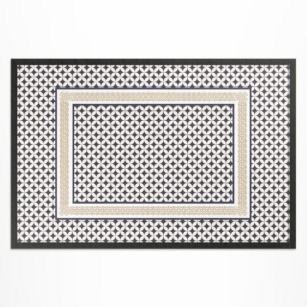 Covor interior din vinil Mozaic elegant în carouri geometrice