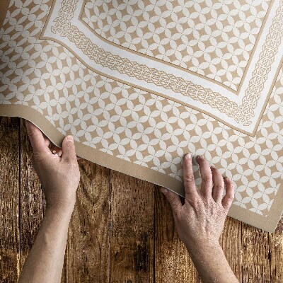 Covor de vinil Carouri geometrice mozaic glamour